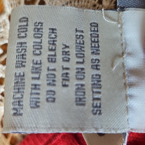 Vintage Cindy Bai Thick Waffle Knit Button- Up Cardigan With Front Pockets - Picture 5 of 11